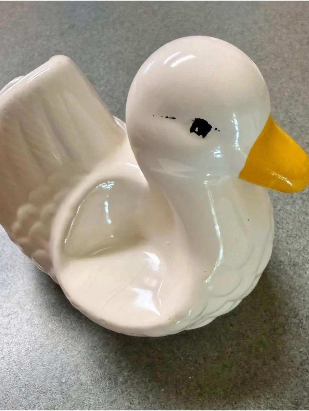 Duck Salt/Pepper Napkin Holder Vintage 1970’s/80’s